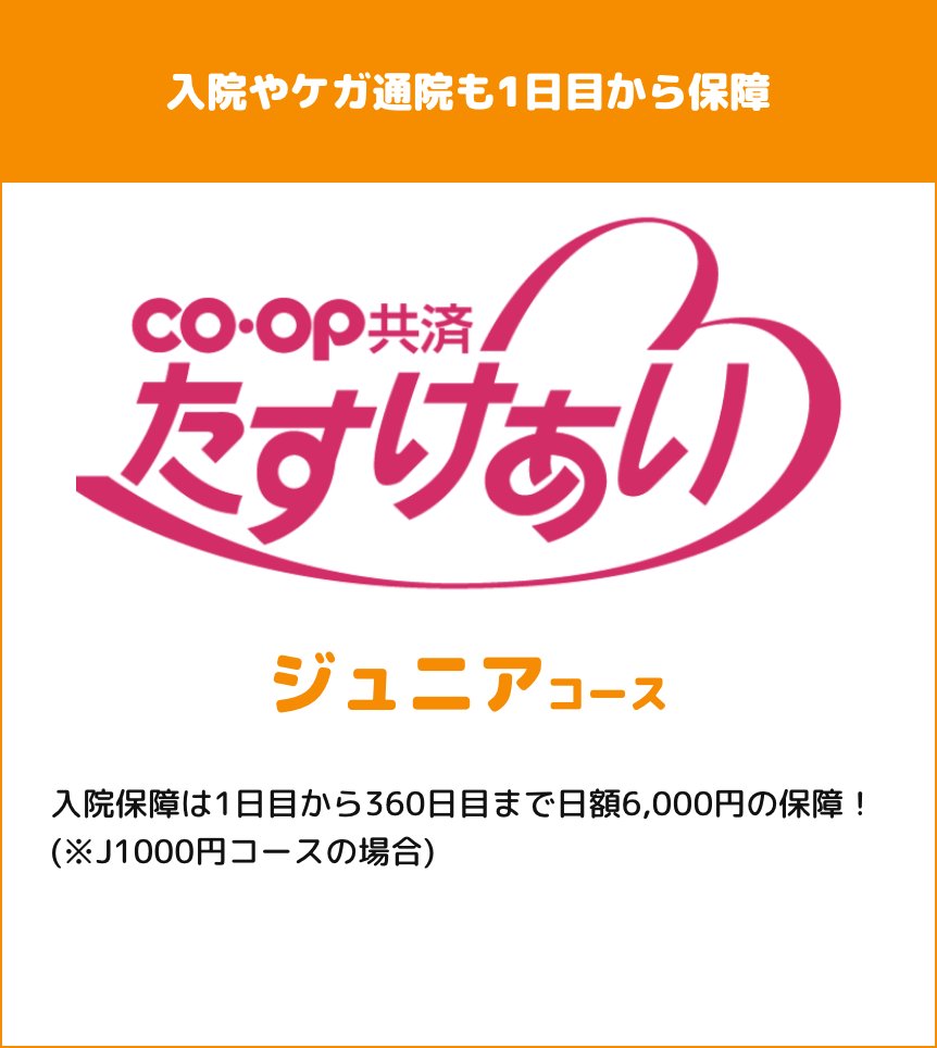 たすけあいジュニアコース とくしま生協 共済キャンペーン