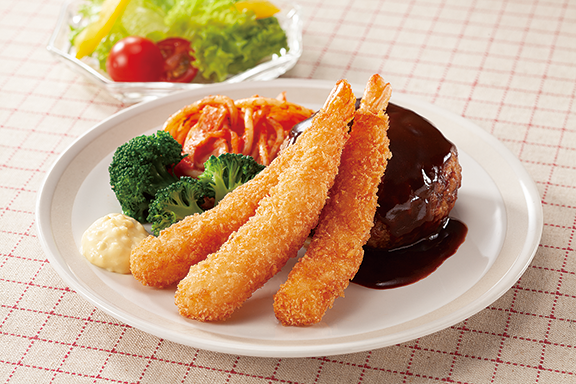 CO・OPサクッとプリプリレンジえびフライ　(冷凍)　165g(5尾×2袋)