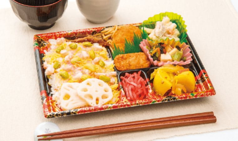 チェンジメニュー ちらし寿司弁当