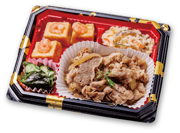 夕食宅配のお弁当